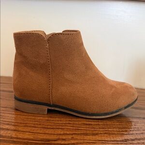 Cat & Jack Tan Suede Kids Boots